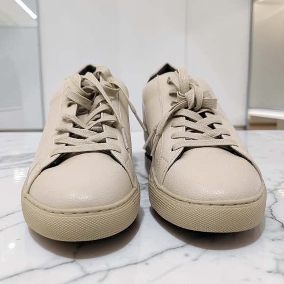 Alfani Other - New Alfani Grayson beige vegan sneaker classic tennis style 11.5